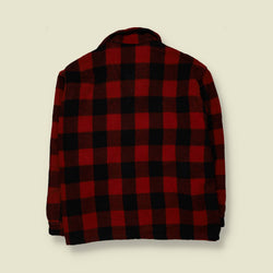 1950s | Buffalo Check Shirt | Red & Black - 3XL