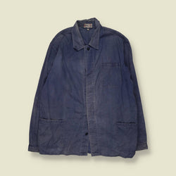 1980s | Lotus | Chore Jacket | Faded Blue - S