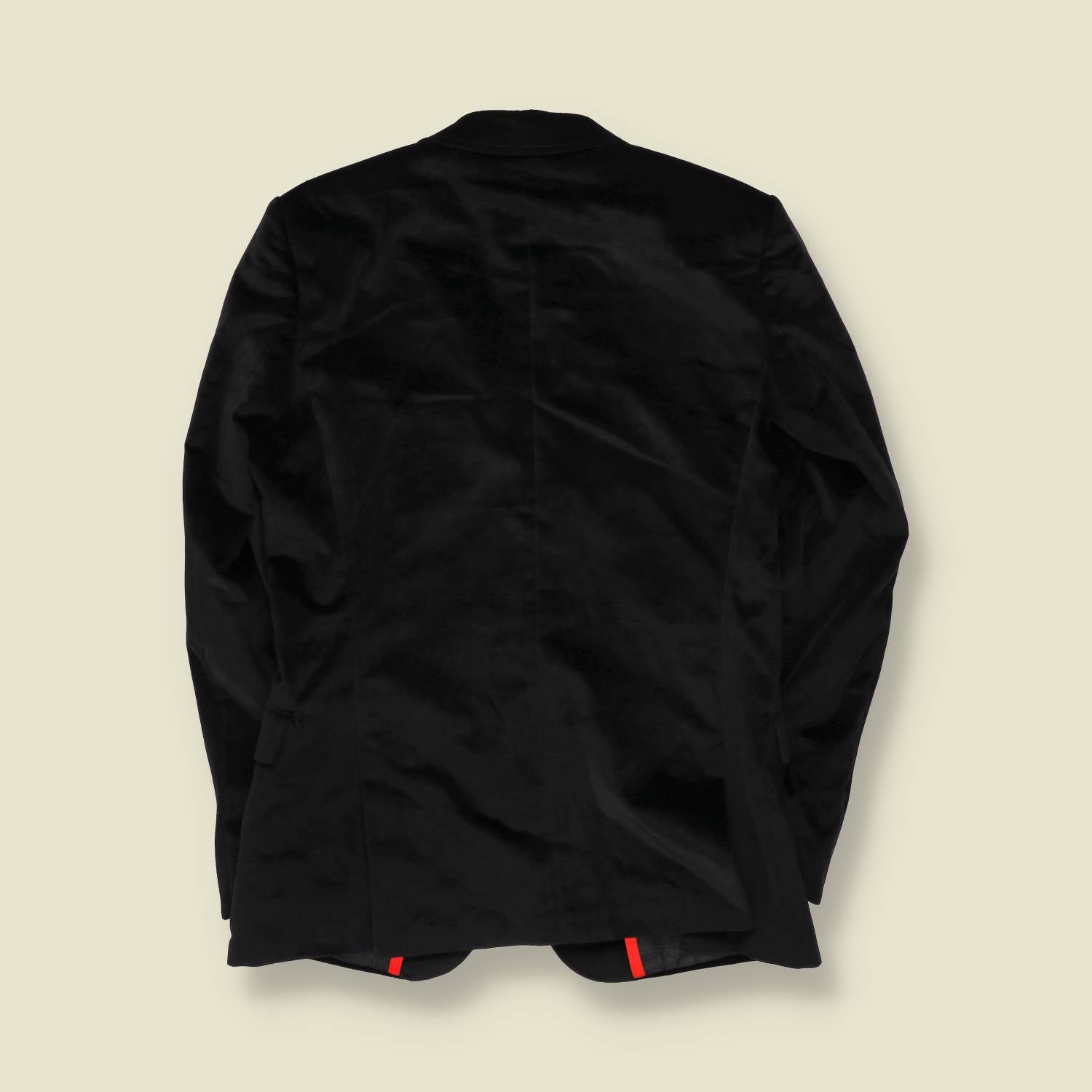 Y2K | Hugo Boss | Velvet Blazer | Black - S