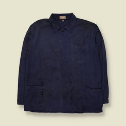 1980s | Lotus | Chore Jacket | Navy - M