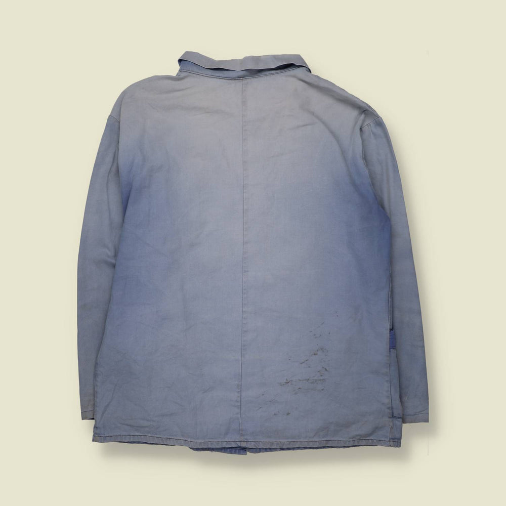 1980s | Chore Jacket | Faded Blue - L