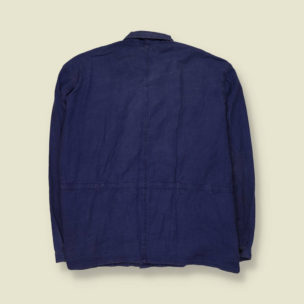 1980s | Lotus | Chore Jacket | Navy - 4XL