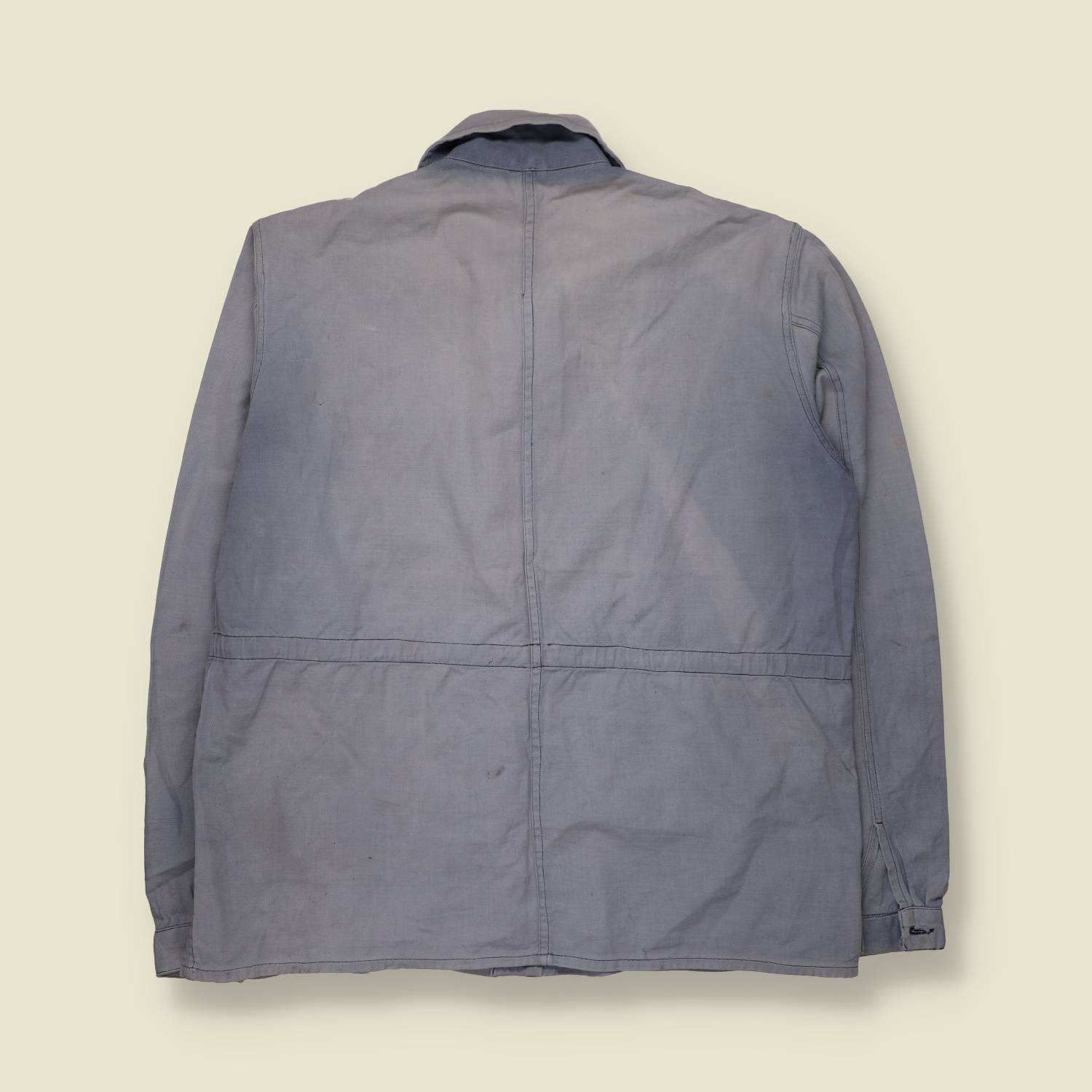 1980s | Chore Jacket | Faded Blue-Grey - L