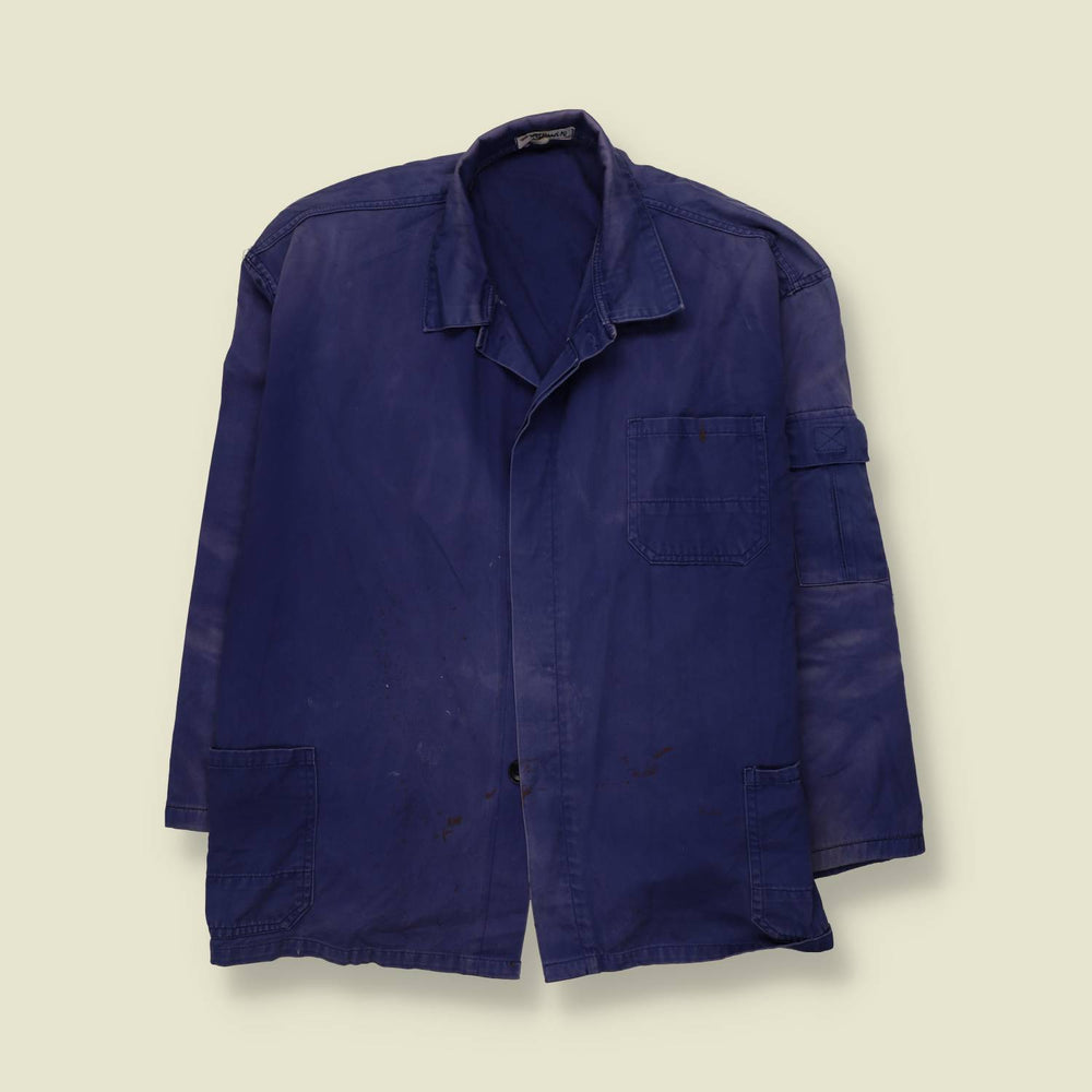 1980s | Chore Jacket | Navy - XXL
