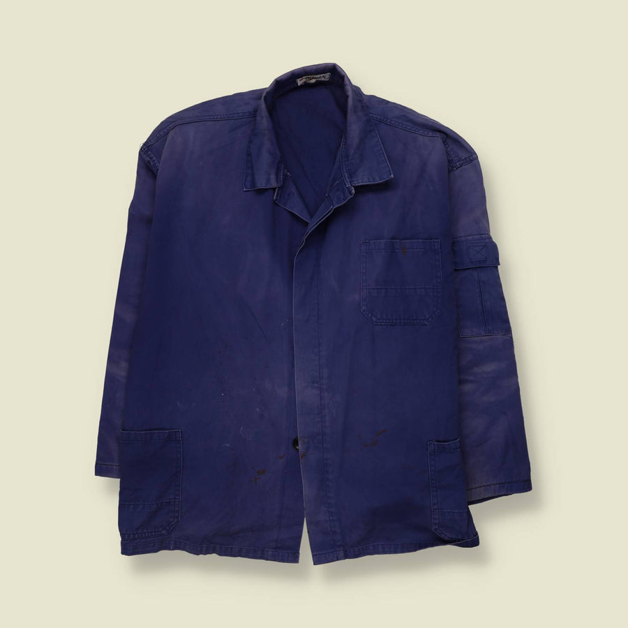 1980s | Chore Jacket | Navy - XXL
