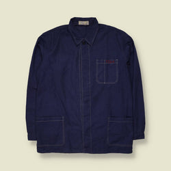 1980s | Lotus | Chore Jacket | Navy - M