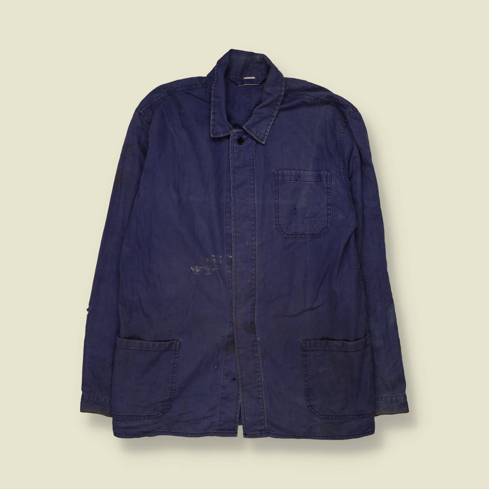 1980s | Chore Jacket | Navy - S