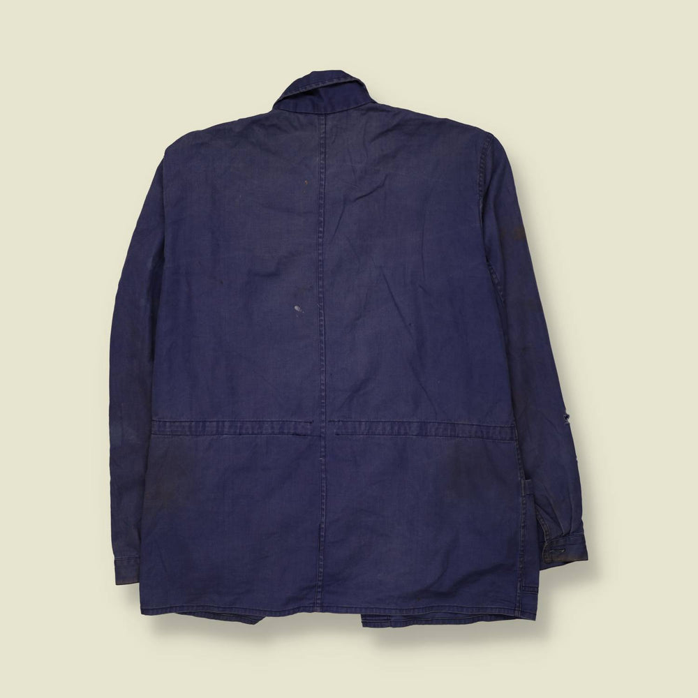 1980s | Chore Jacket | Navy - S