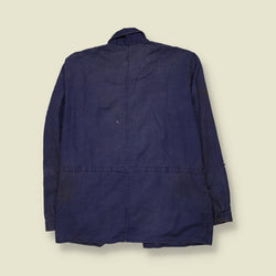 1980s | Chore Jacket | Navy - S
