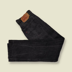 1980s | Levi's 501 | Made in USA | Jeans | Faded Black - w30