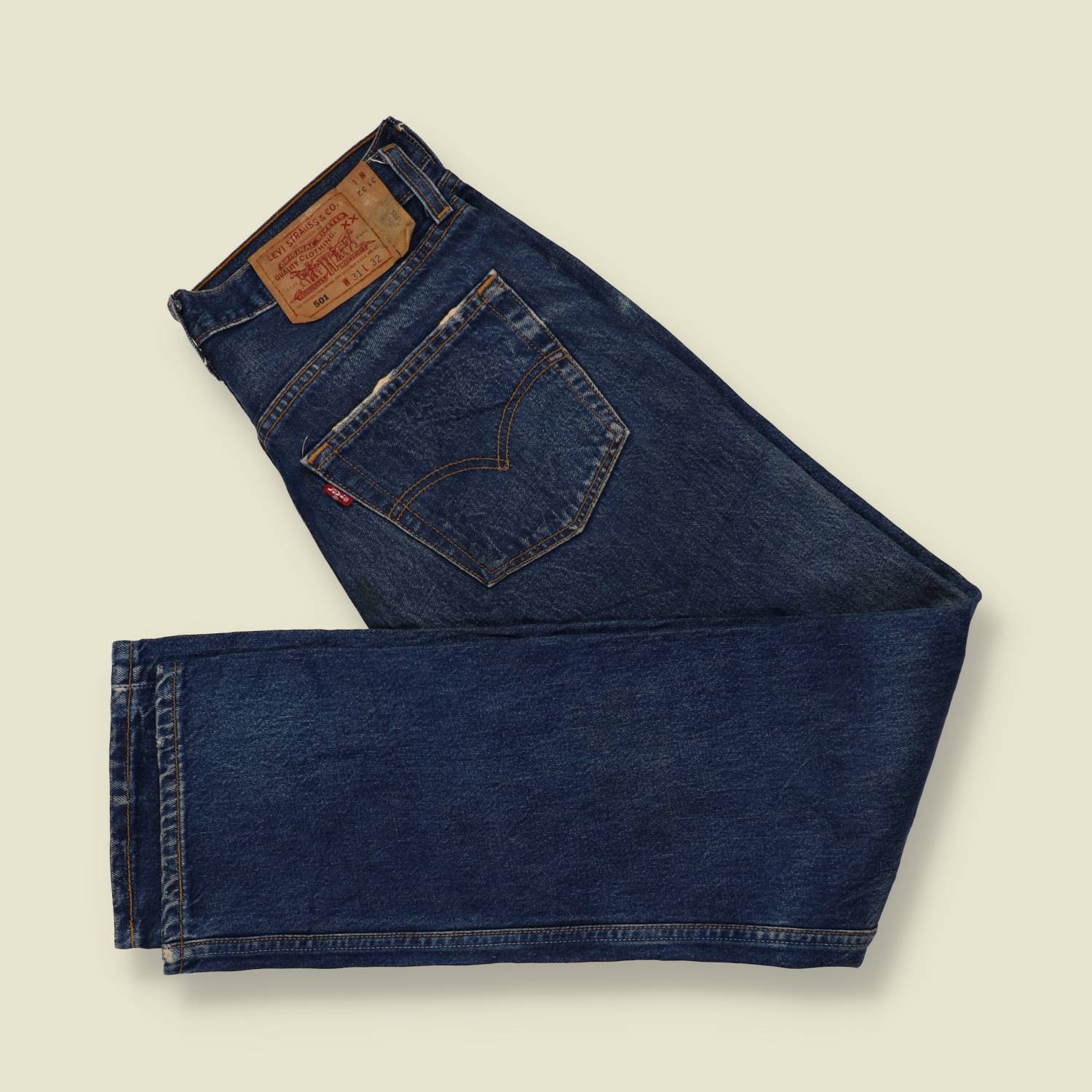 1980s | Levi's 501 | Made in USA | Jeans | Blue Wash - w30