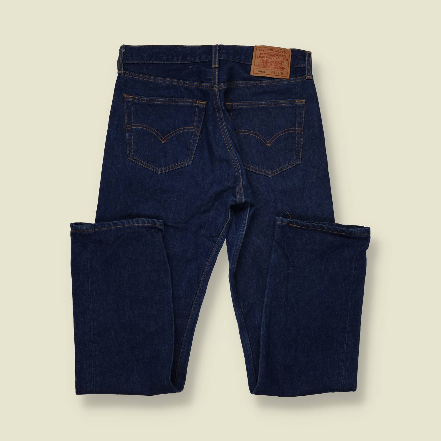 1980s | Levi's 501xx | Made in USA | Jeans | Dark Indigo - w32