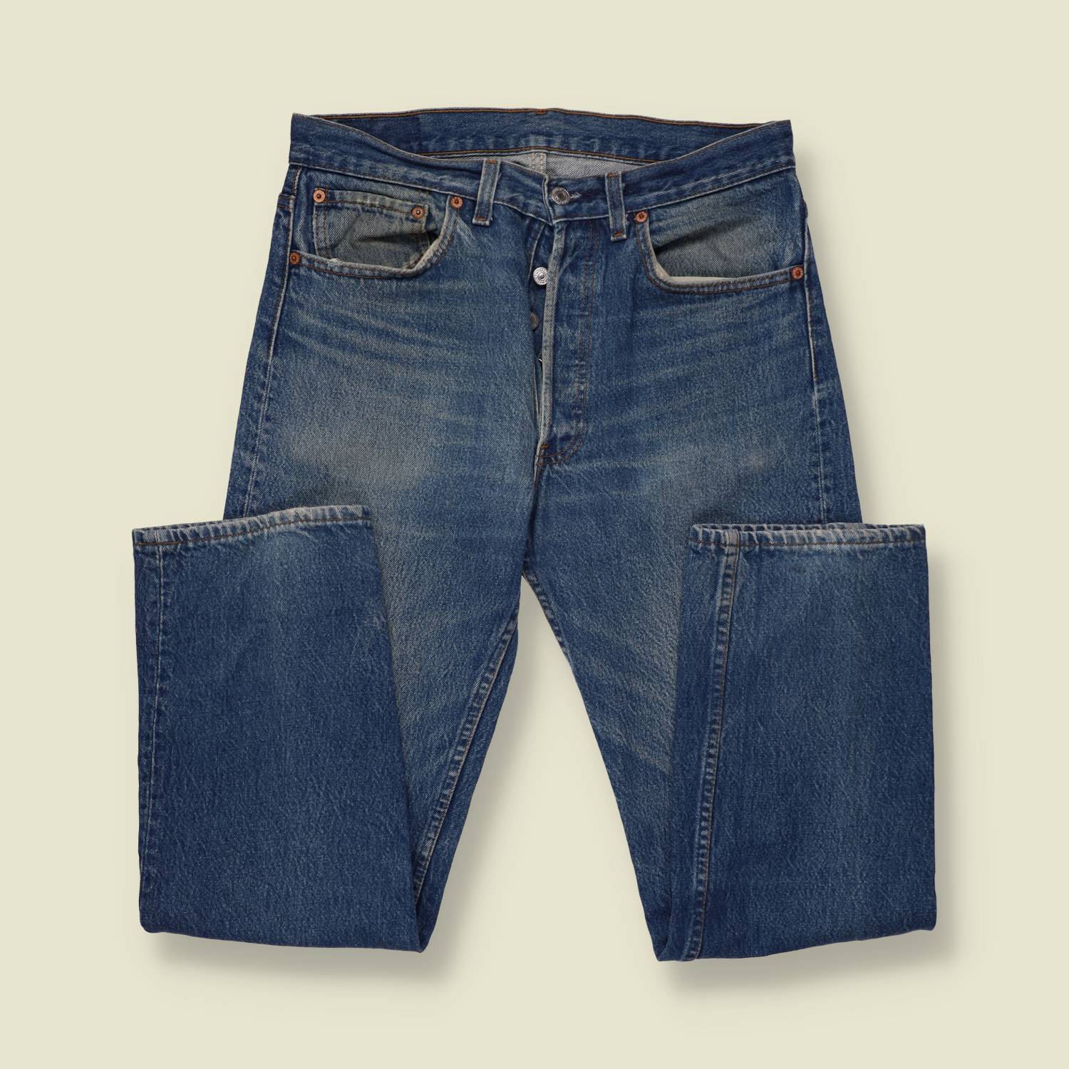 1980s | Levi's 501 | Made in USA | Jeans | Blue Wash - w31