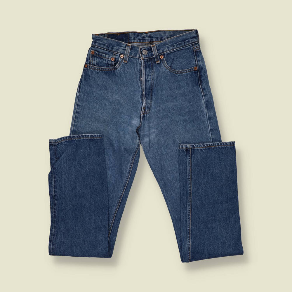 1980s | Levi's 501 | Made in USA | Jeans | Blue Wash - w28