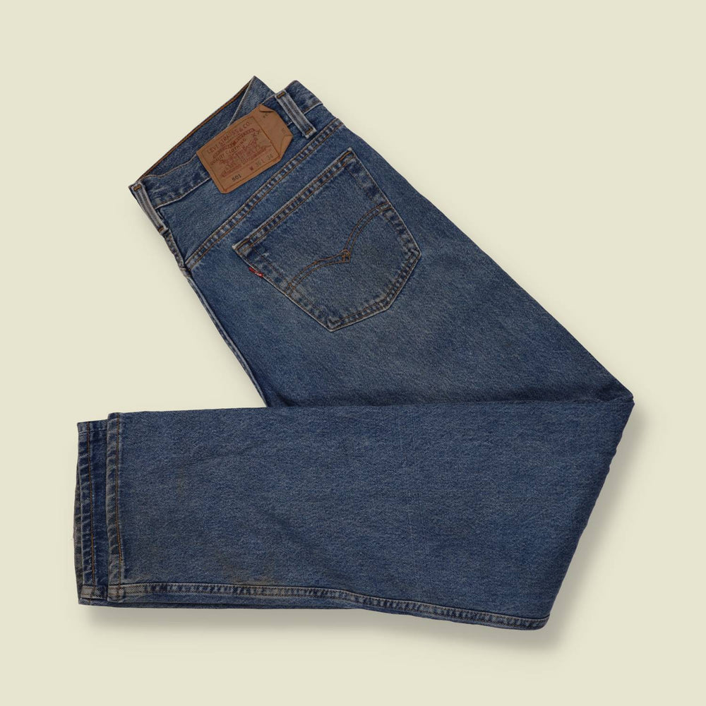 1980s | Levi's 501 | Made in USA | Jeans | Blue Wash - w34