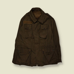 1992 | Italian Military Field Jacket | Olive Brown - S