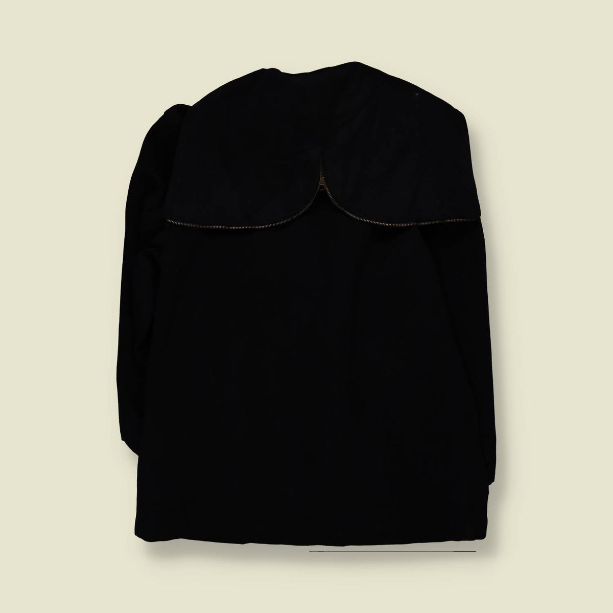 1977 | USAFA Zip-Up Cadet Coat | Navy Blue - L