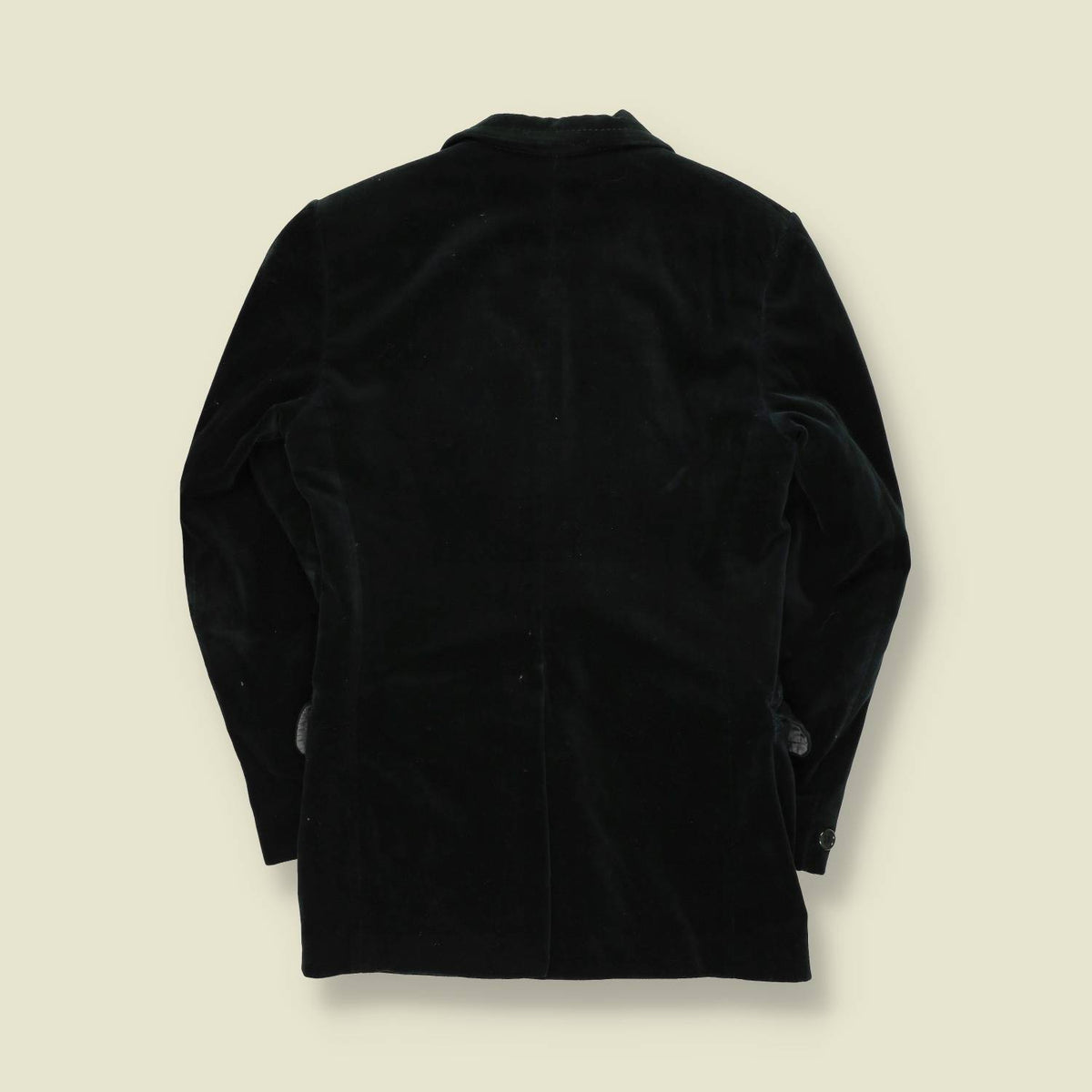 1970s | Green Velvet Tailored Blazer - XXS