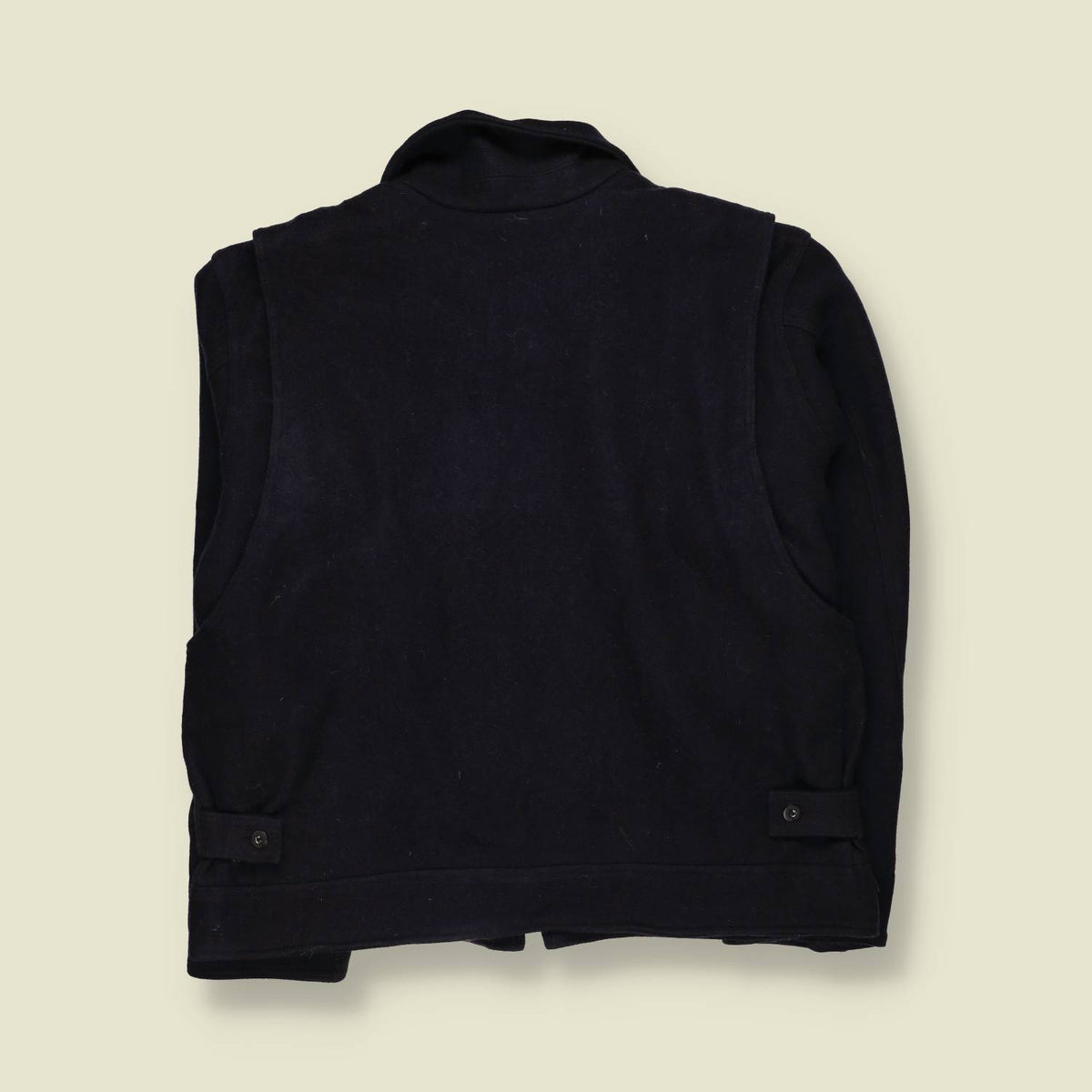 2000s | Filson Wool Bomber Jacket | Navy Blue - 3XL