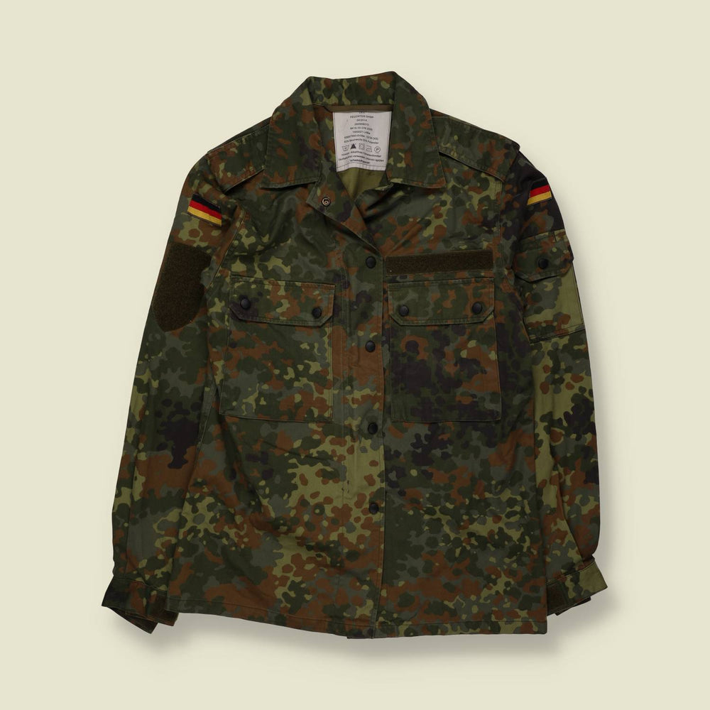 2014 | Bundeswehr Flecktarn Camo Field Shirt - XXS