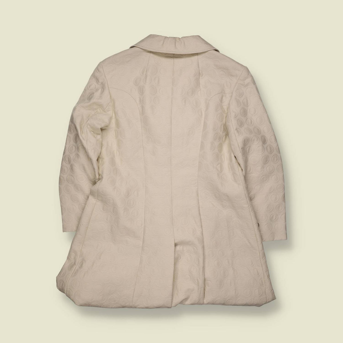 1970s | Hettemarks | Cream Double-Breasted Coat - 8