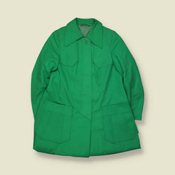 1970s | Stadick | Green Pointed Collar Coat - 12