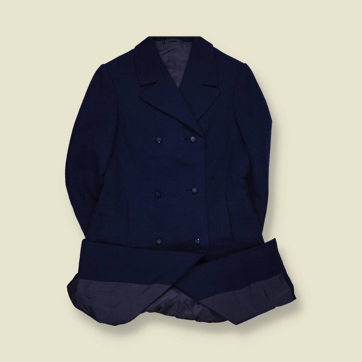 1970s | Navy Double-Breasted Coat - 8