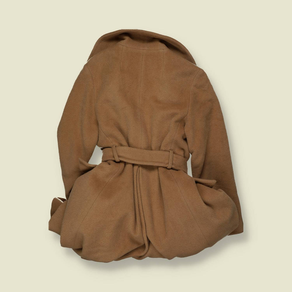 1970s | Nanette Shoppe | Camel Belted Coat - 6