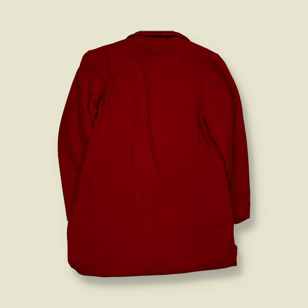 1970s | Pendleton | Red Double-Breasted Coat - 14
