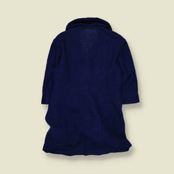 1950s | Blue Single-Breasted Coat - 10