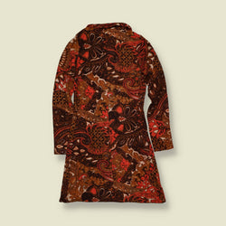 1970s | Deadstock Psychedelic Paisley Mini Dress | Giselle - 4