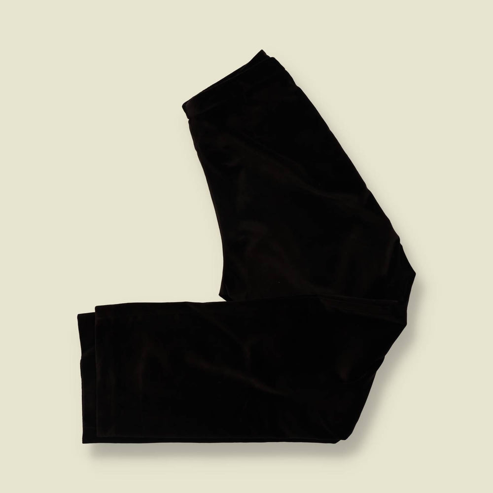 1990s | Velvet Trousers | Green - w28