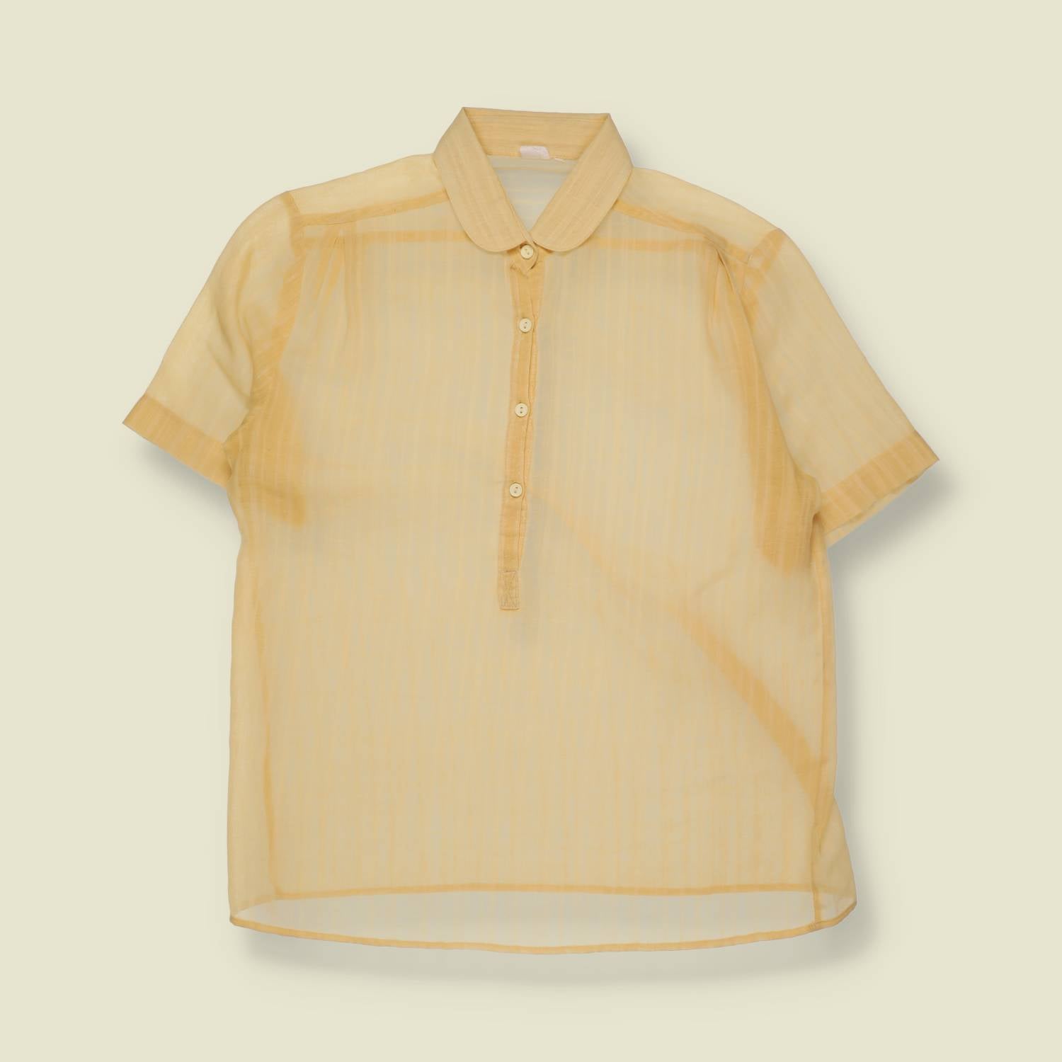 1970s | Cotton Blend Blouse - 14