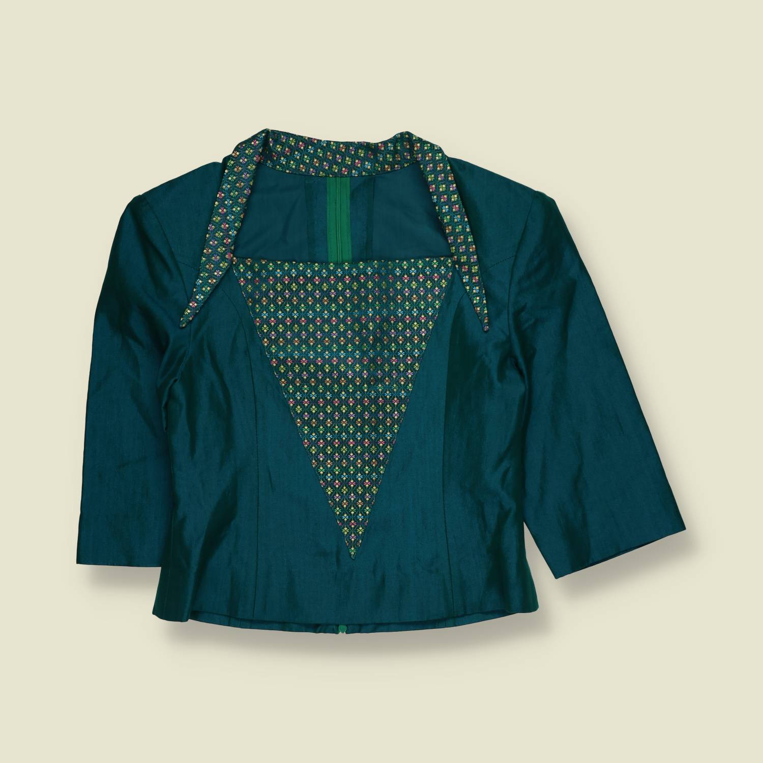 1970s | Collared Panel Top - 6