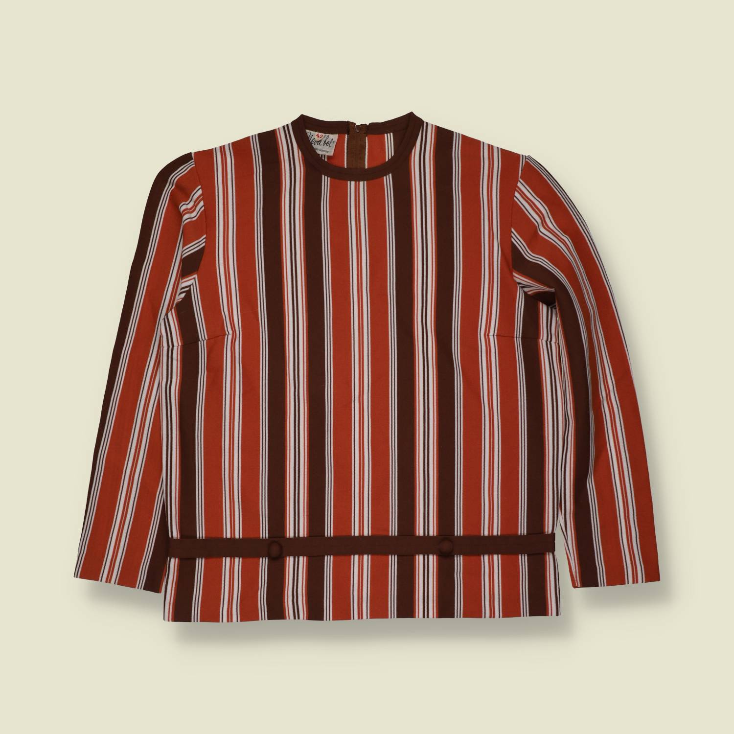 1970s | Neva Bel | Striped Top - 12