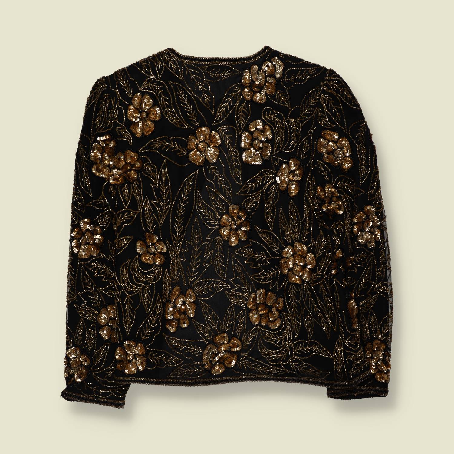 1980s | Mark & John By G | Made in India | Silk Embellished Evening Jacket - 10
