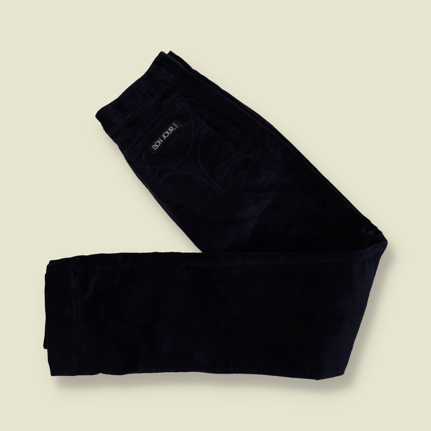 1970s | Bonjour Presss | Velvet Trousers - w26