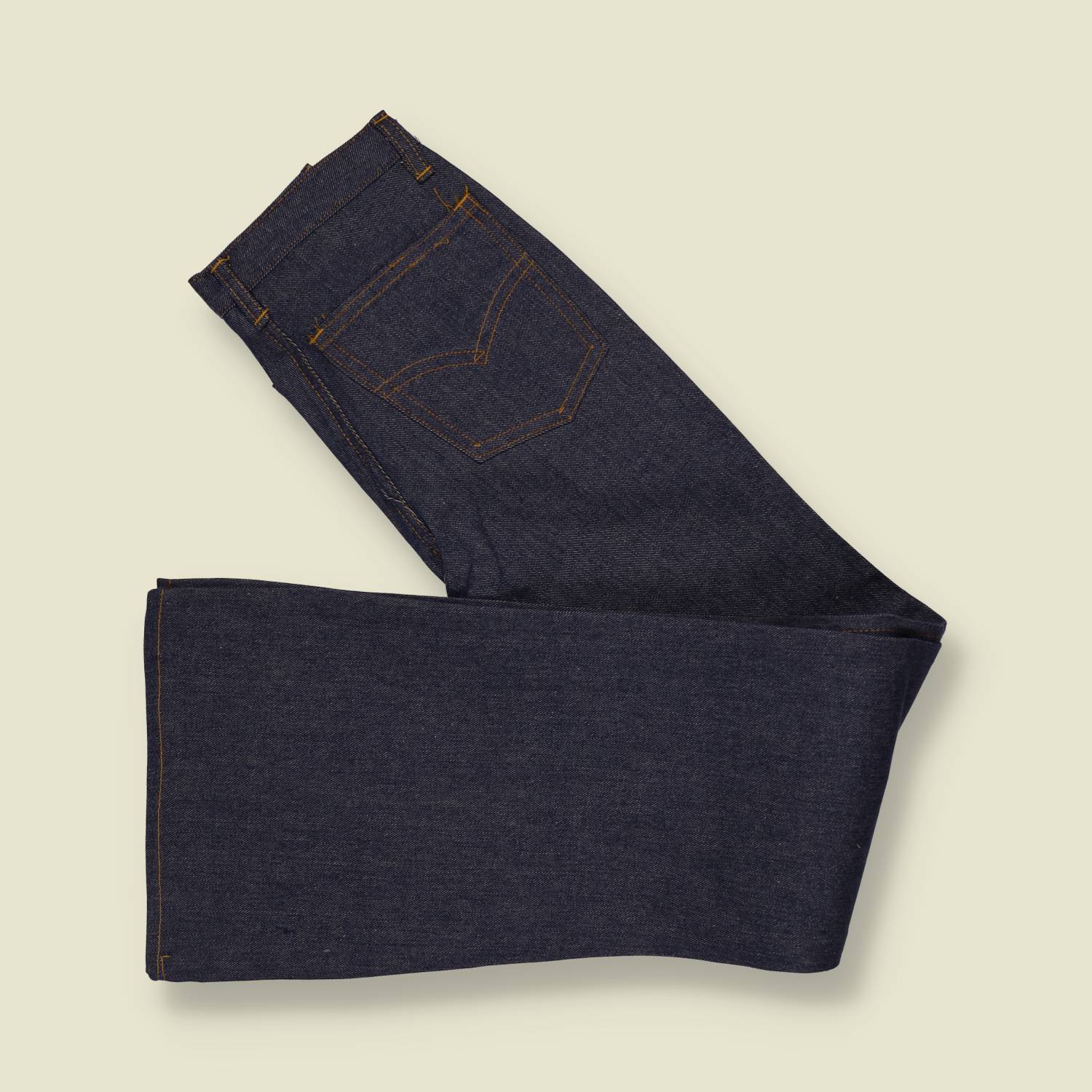 1970s | Deadstock Flared Jeans | Indigo - w26