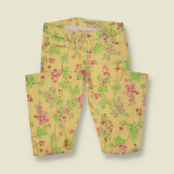 1990s | Ralph Lauren | Floral Skinny Jeans - w30