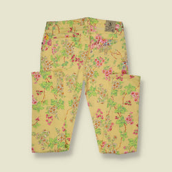 1990s | Ralph Lauren | Floral Skinny Jeans - w30