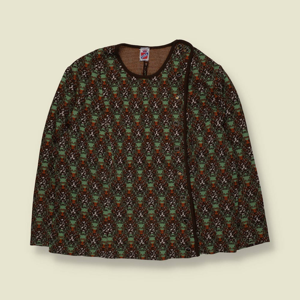 1960s | Seba | Polyester Blouse Jacket - 14