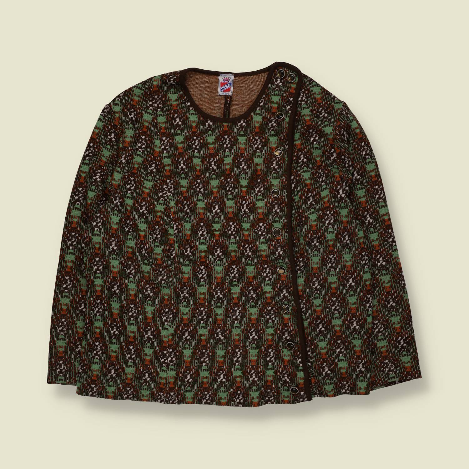 1960s | Seba | Polyester Blouse Jacket - 14