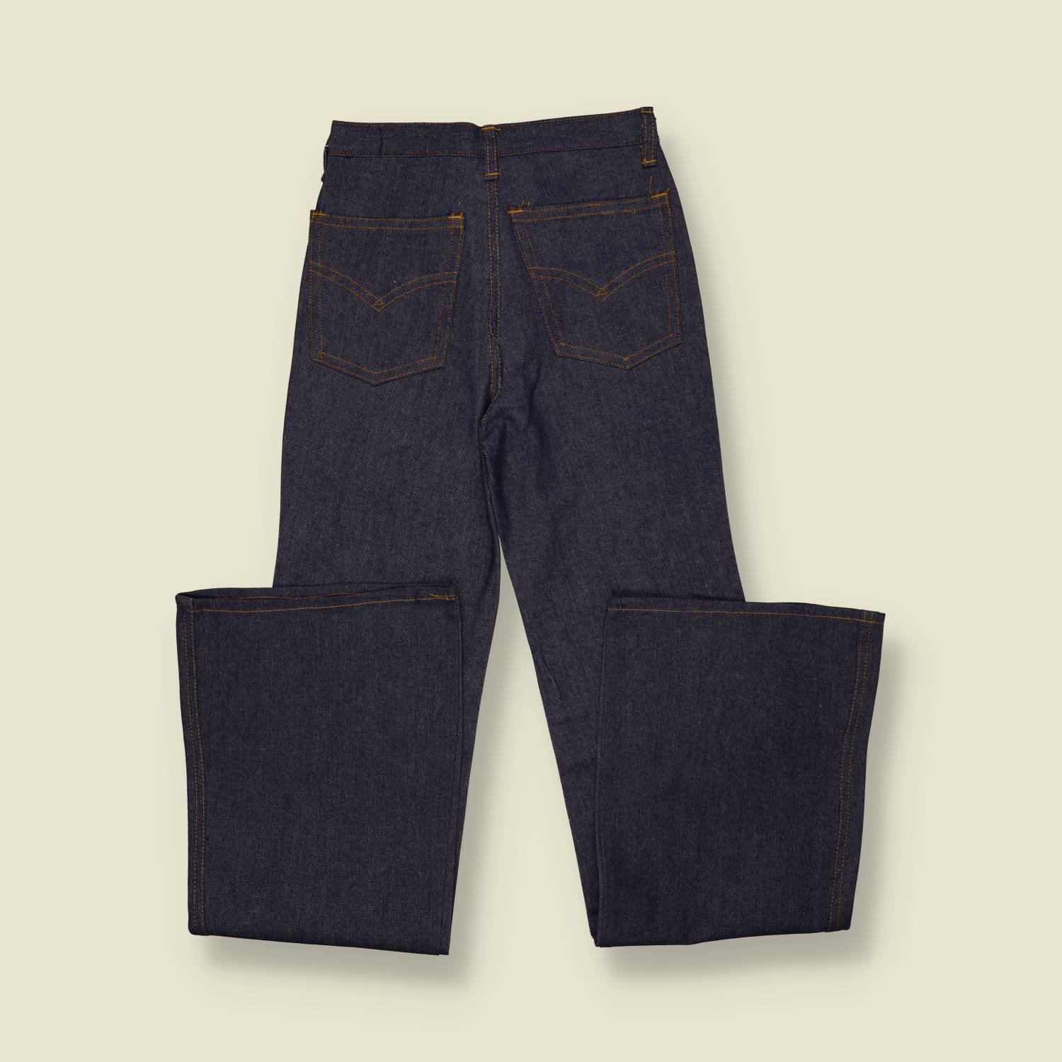 1970s | Deadstock Flared Jeans | Indigo - w26