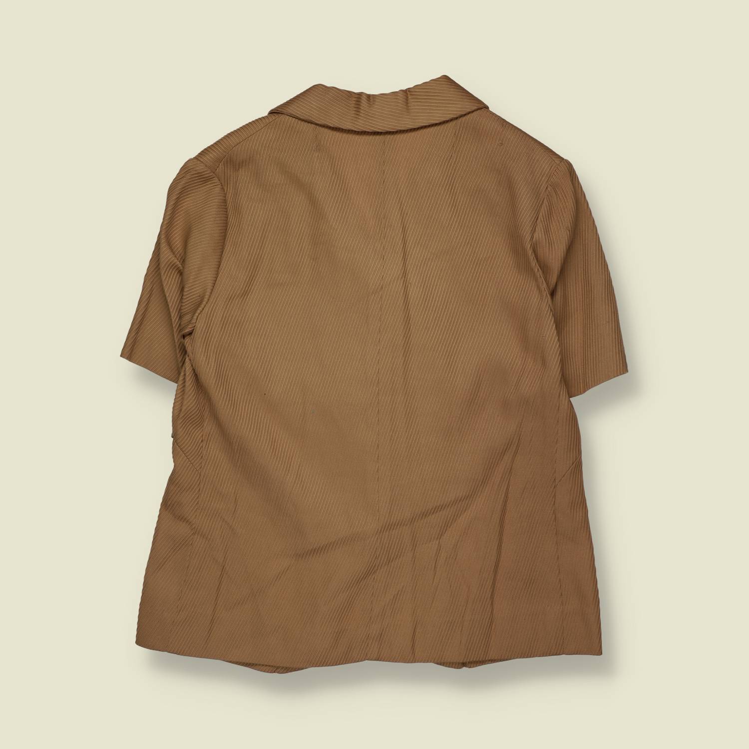 1970s | Brown Two-Piece Jacket And Skirt Set - 12