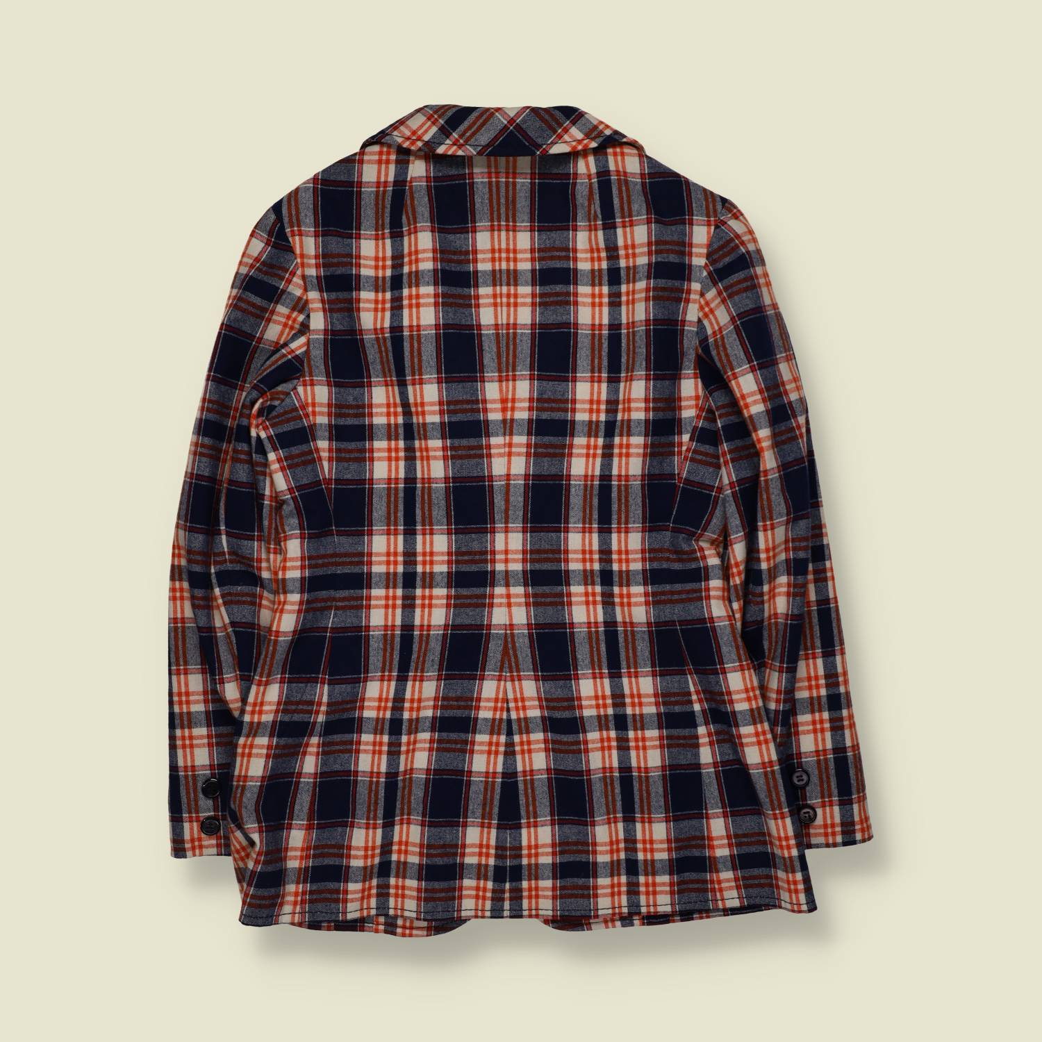 1970s | Plaid Blazer | Red White And Blue - 8