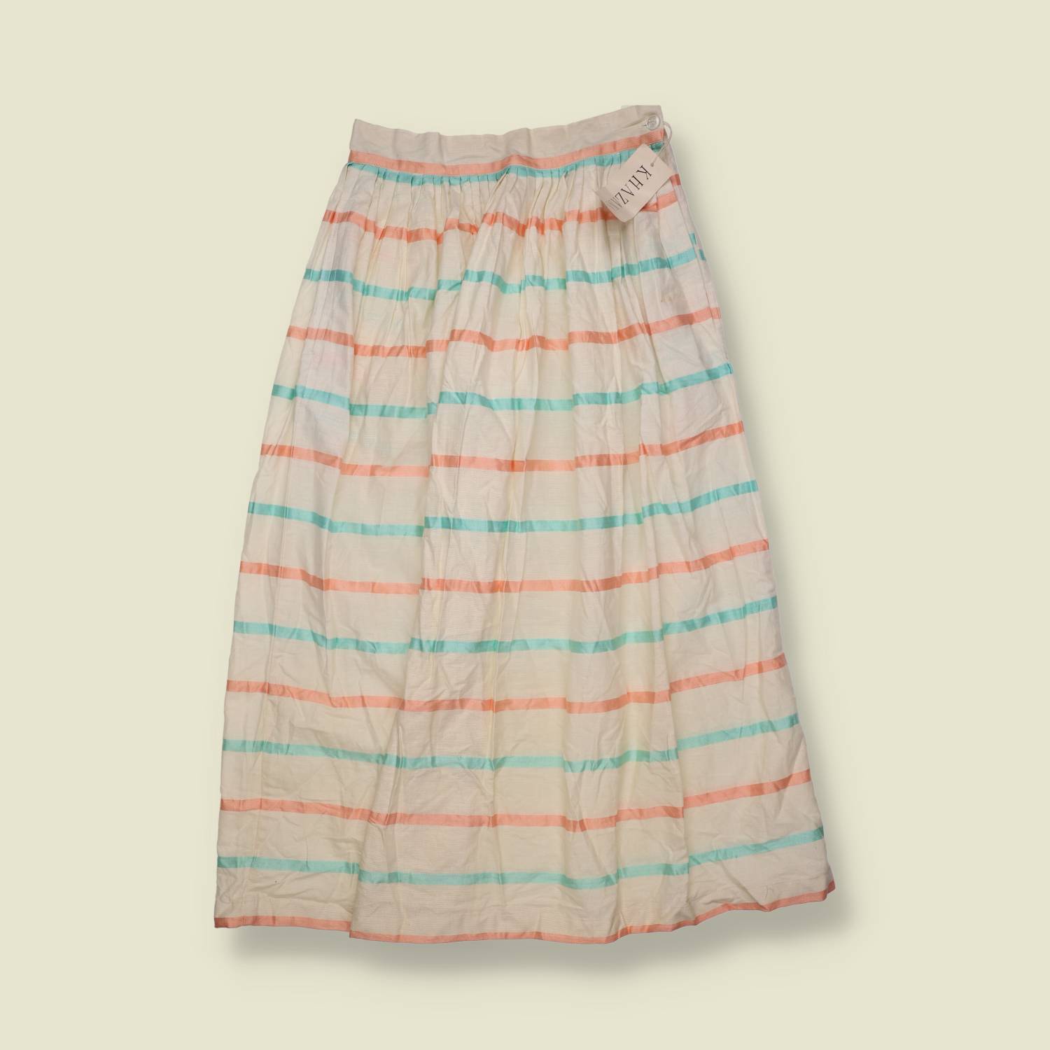 1980s | Deadstock Cotton Skirt | Made In Nepal - w26