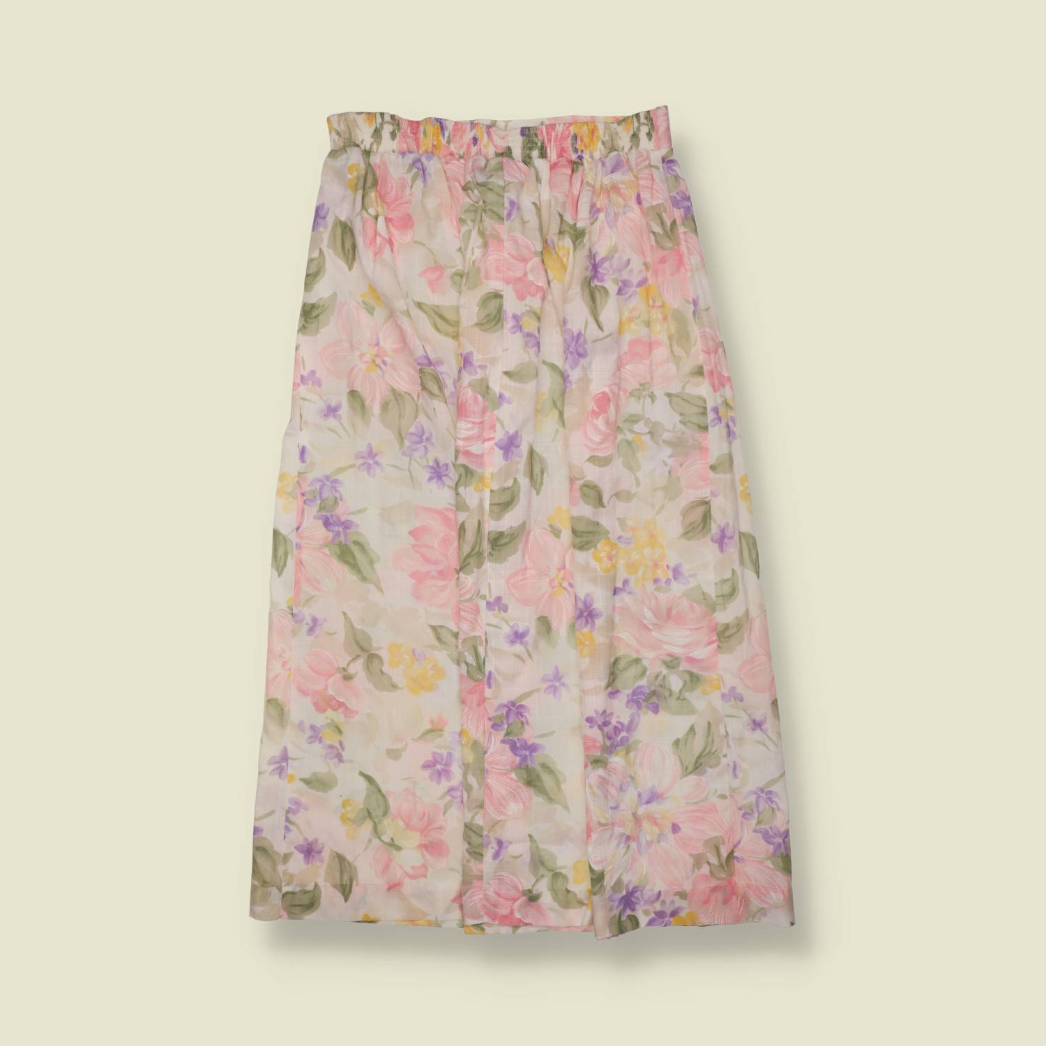 1980s | Worthington | Deadstock Floral Skirt | Made In USA - w30
