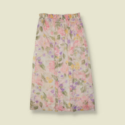 1980s | Worthington | Deadstock Floral Skirt | Made In USA - w30