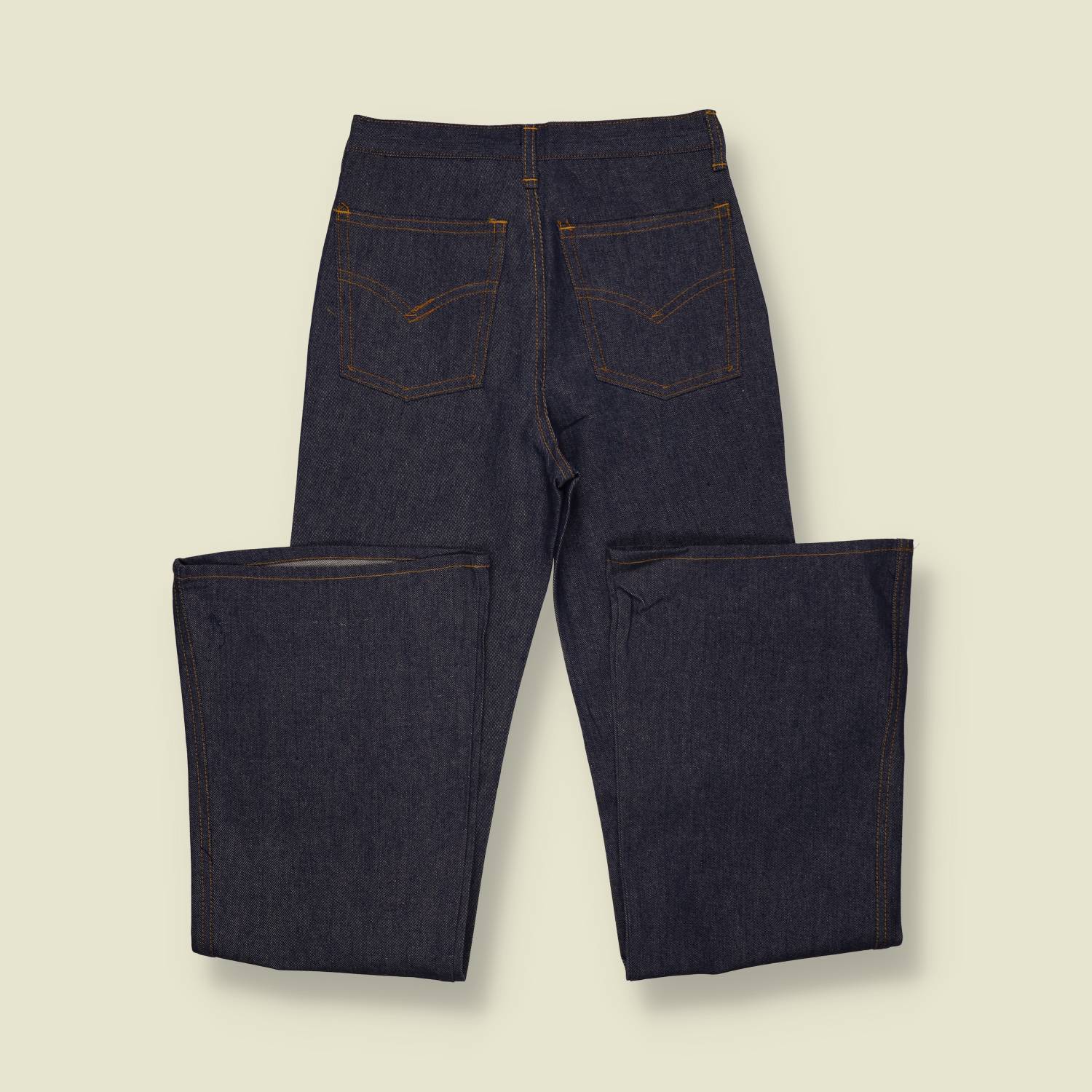 1970s | Deadstock Flared Jeans | Indigo - w26