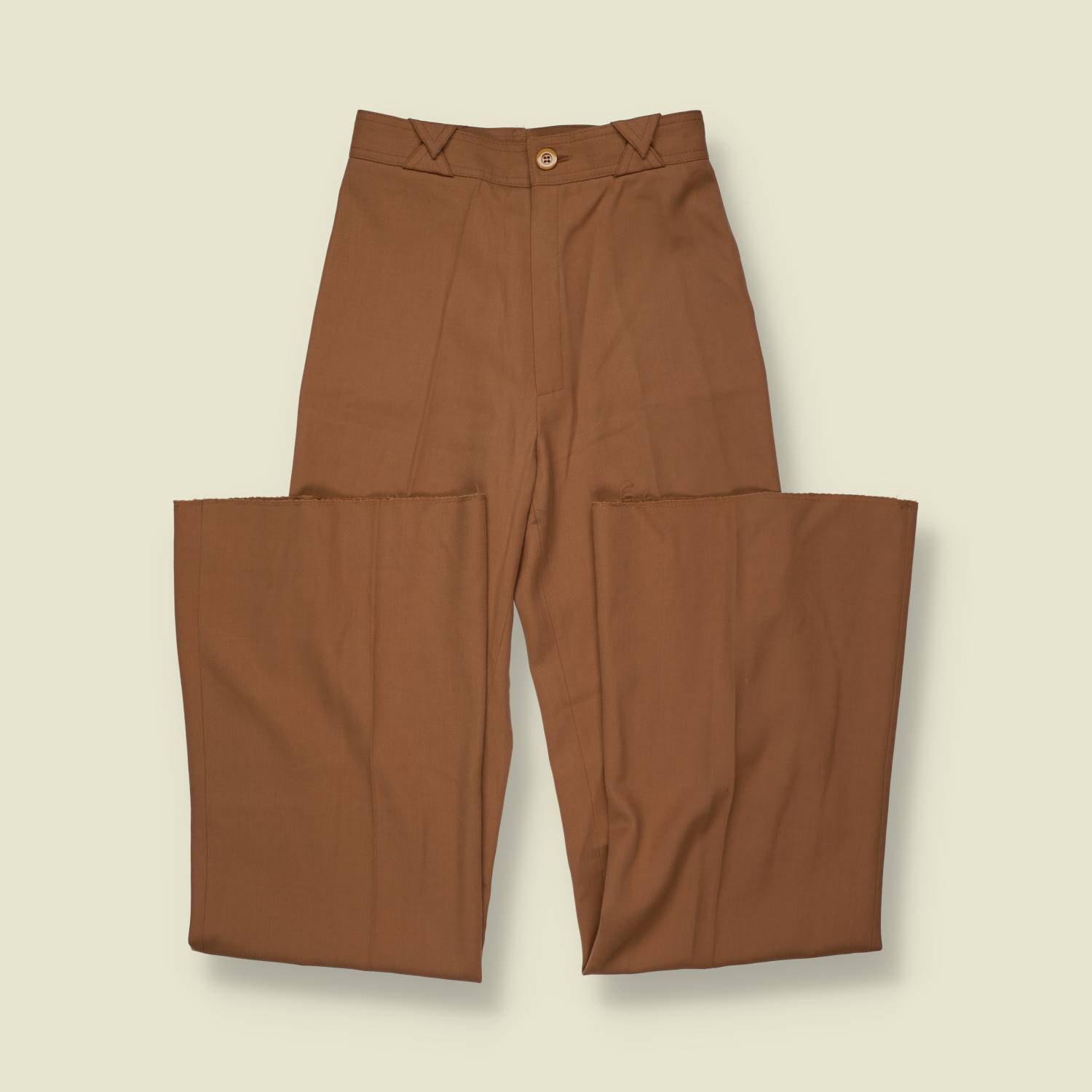 1970s | Flared Trousers | Camel - w24